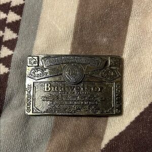 Budweiser bronze Belt Buckle